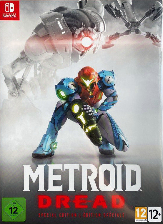 Metroid Dread EU Special Edition box art NS1